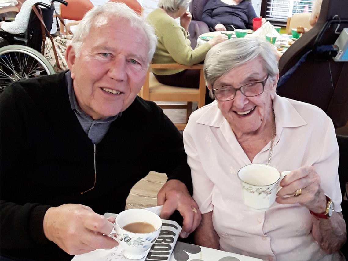 Guy Fawkes Day afternoon tea party at St Winifreds Care Home