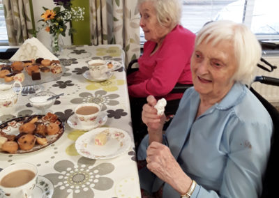 Guy Fawkes Day afternoon tea party at St Winifreds Care Home 6