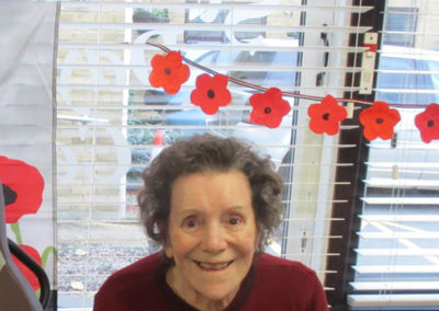 Remembrance Day celebrations at St Winifreds Care Home 9