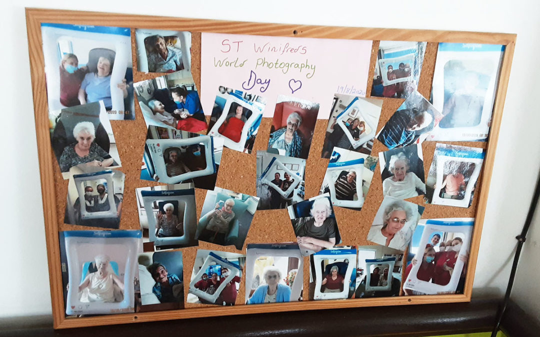 Celebrating the selfie at St Winifreds Care Home