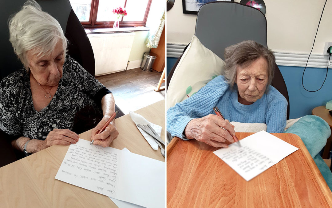 Keeping in touch at St Winifreds Care Home