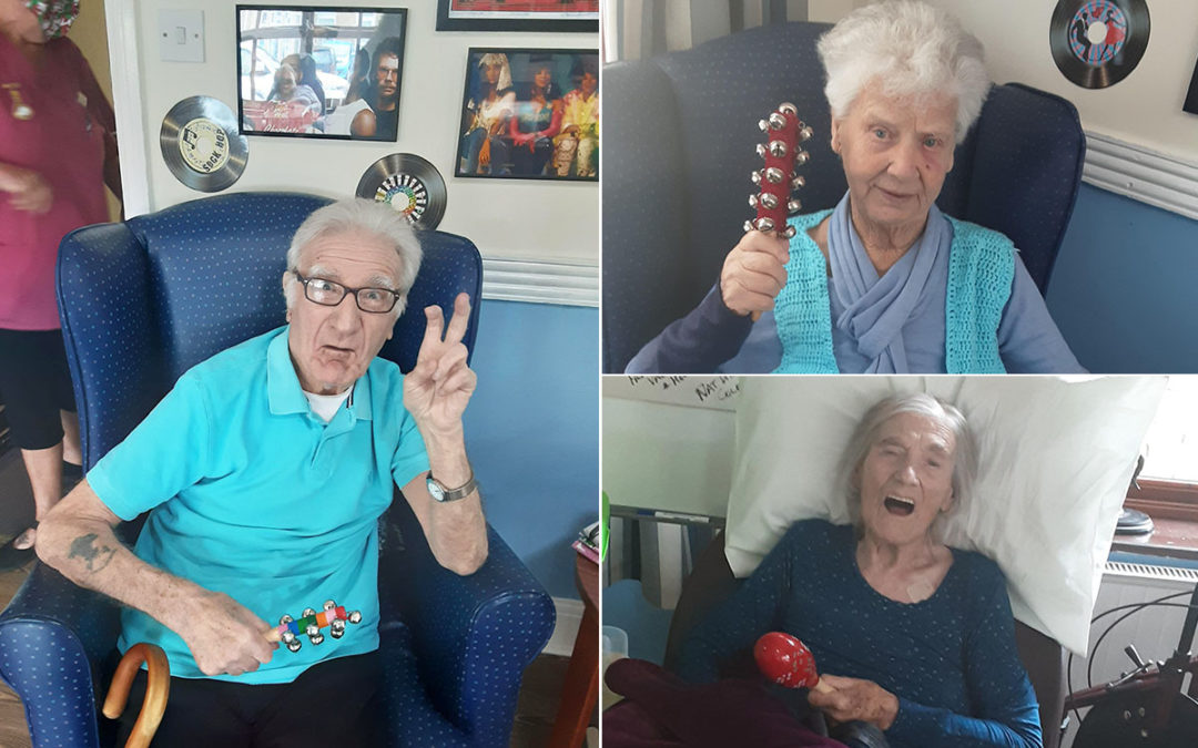 Music for Health morning at St Winifreds Care Home