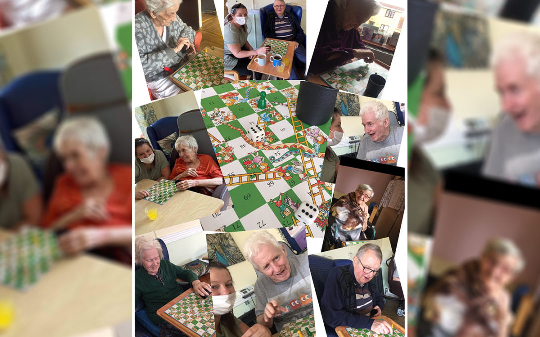 Snakes and ladders at St Winifreds Residential Care Home