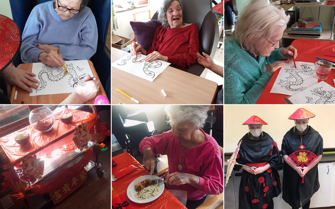 Chinese New Year at St Winifreds Care Home