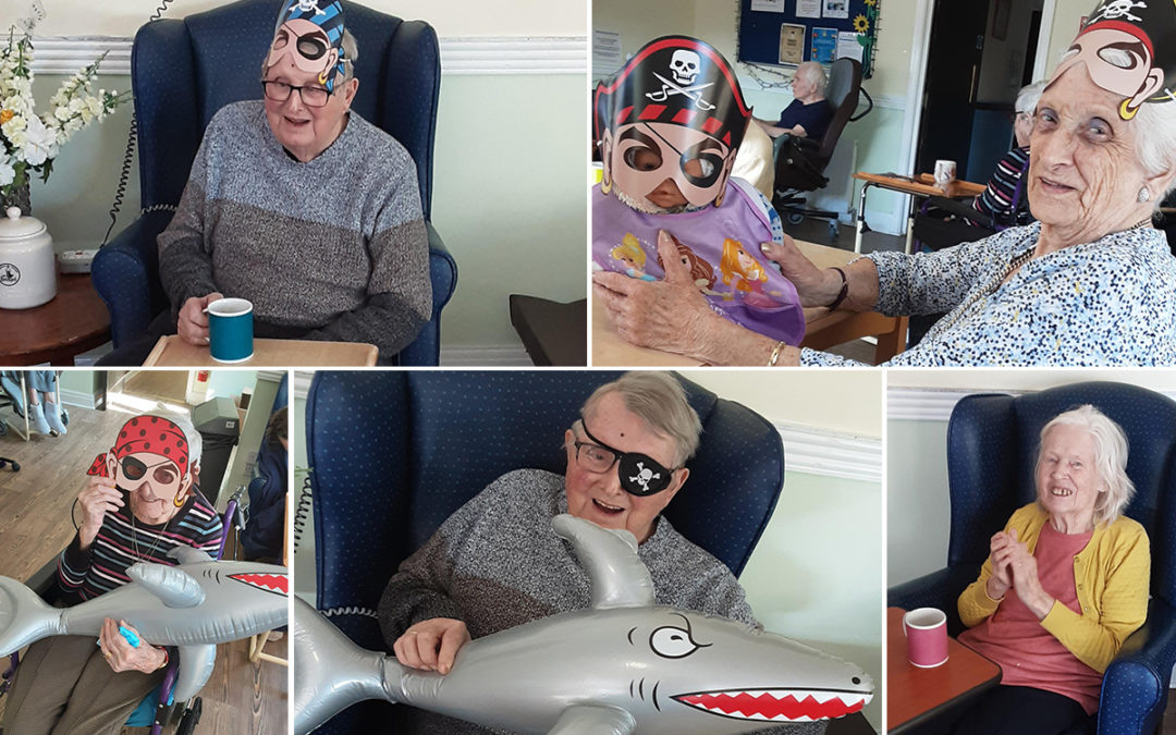 St Winifreds Residential Care Home residents enjoy a Pirate Panto