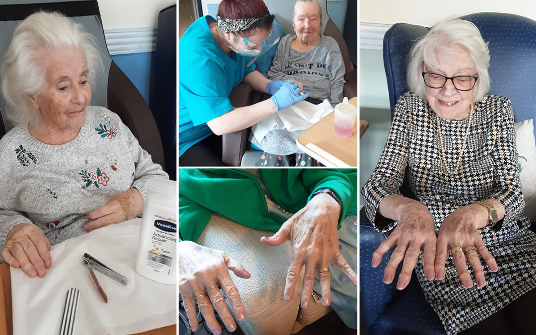 Pamper Day and St Davids Day at St Winifreds Care Home