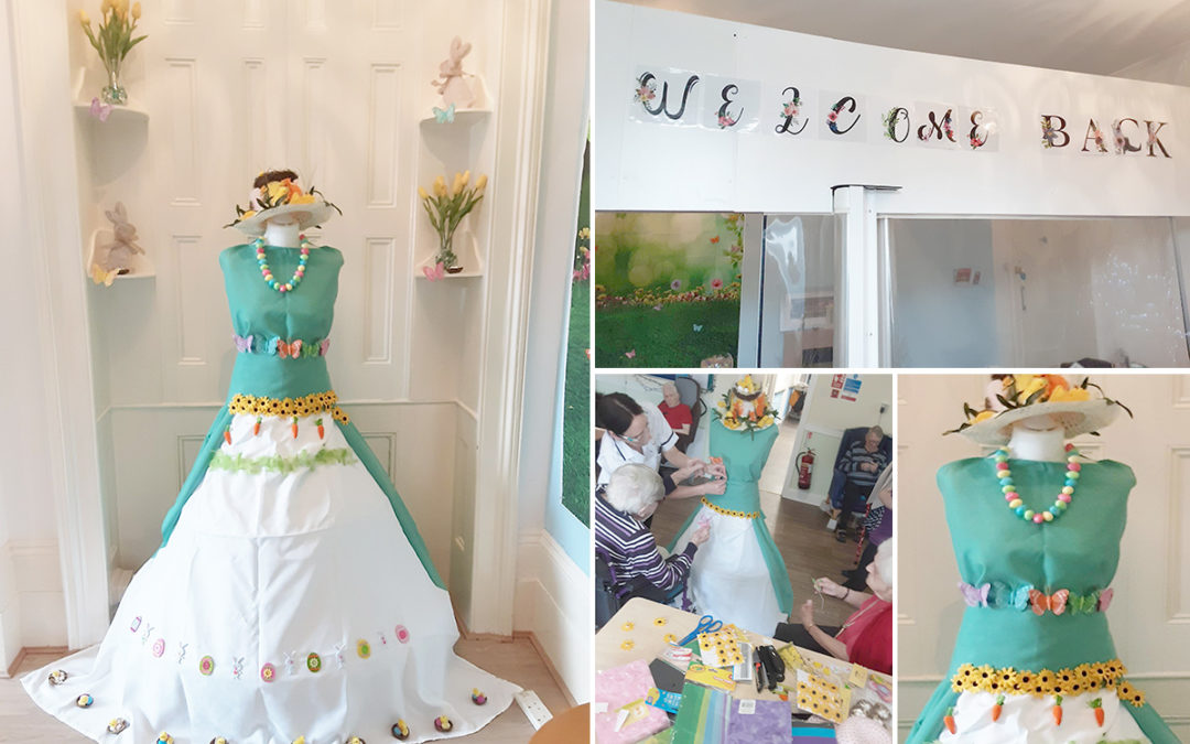 Springtime creations at St Winifreds Care Centre
