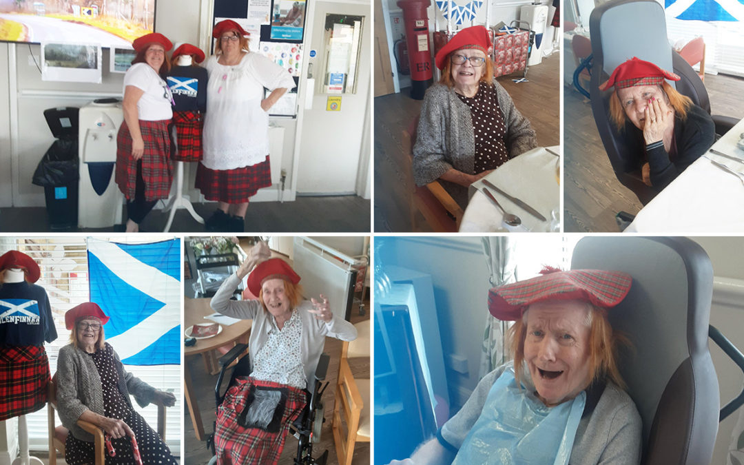 St Winifreds Care Home residents visit Bonnie Scotland