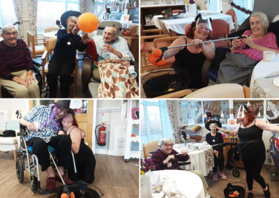 Halloween fun at St Winifeds Care Home 3