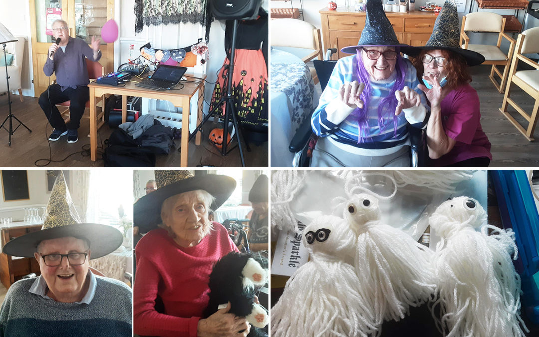 Music and Halloween fun at St Winifreds Care Home