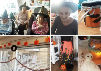 Halloween celebrations at St Winifreds Care Home