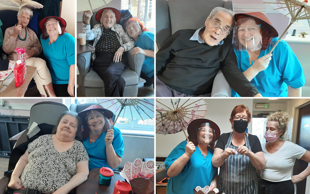Celebrating Chinese New Year at St Winifreds Care Home