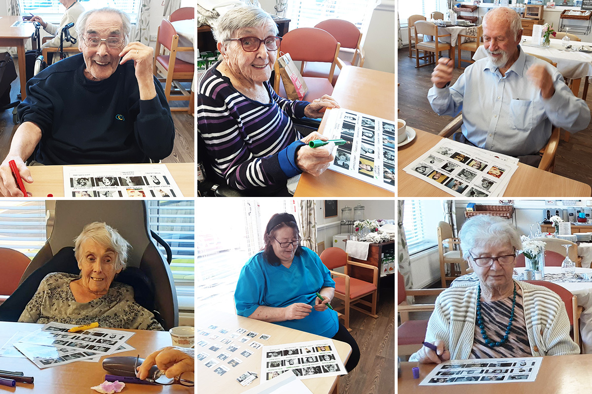 Picture bingo at St Winifreds Care Home