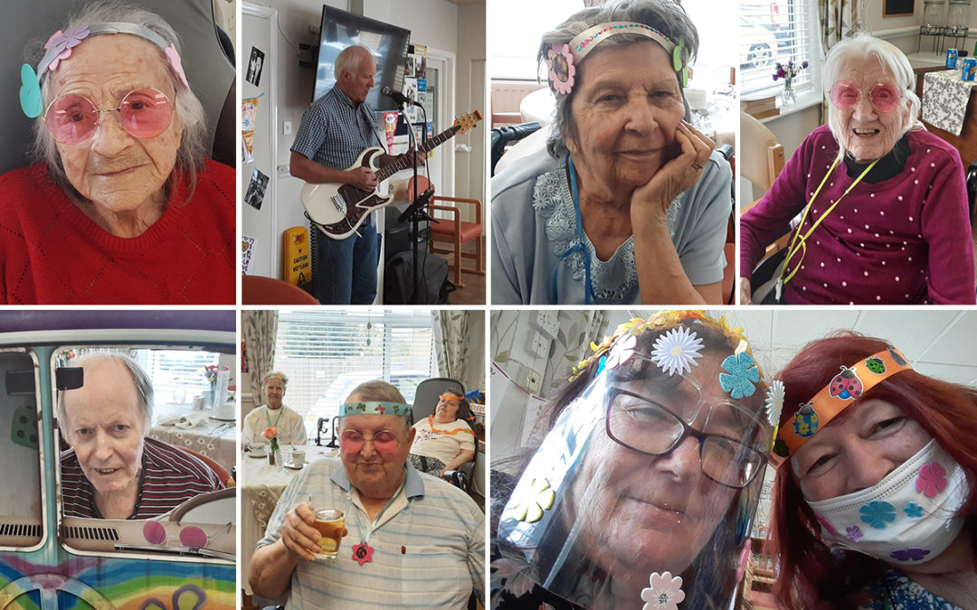 Celebrating the 1960s at St Winifreds Care Home