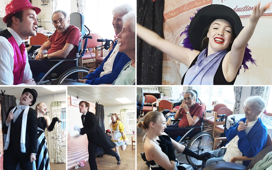 Tickled Pink Productions perform for St Winifreds Care Home residents