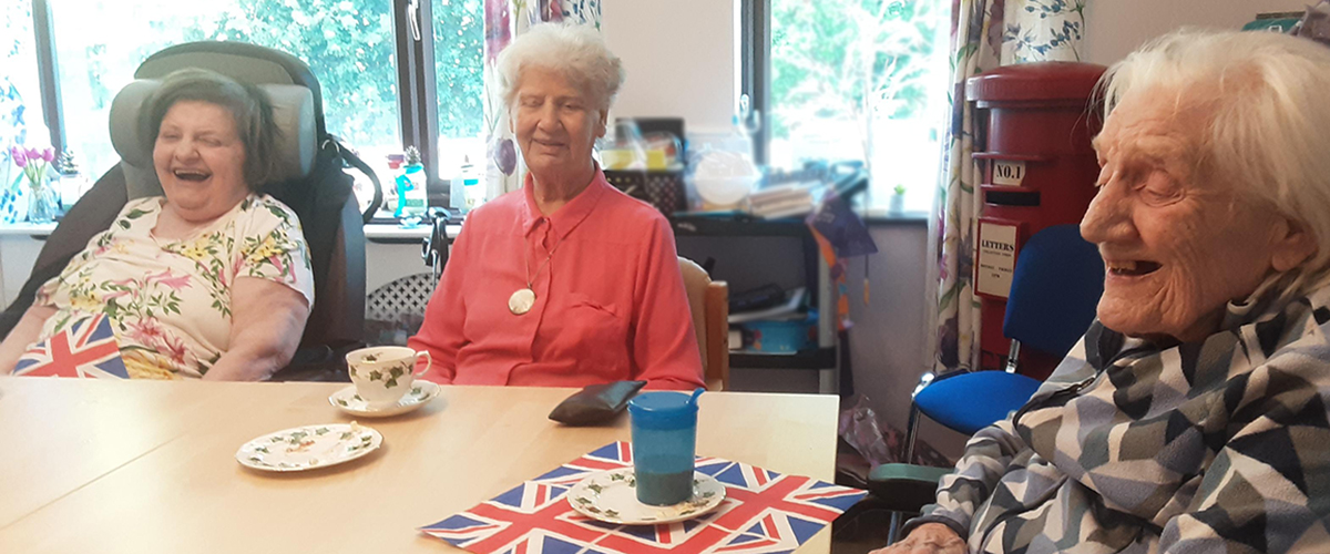 Afternoon tea at St Winifreds Care Home