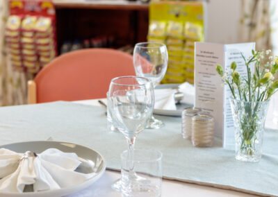 Picture of dining room at St Winifreds Care Home