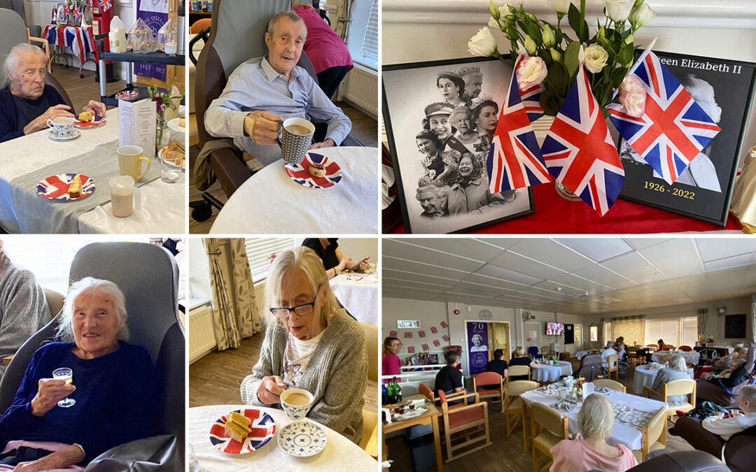 Remembering the Queen at St Winifreds Care Home