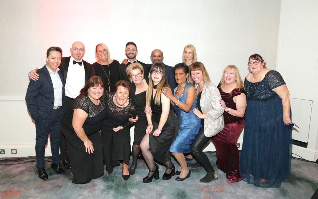 St Winifreds Care Home team attends Great British Care Awards