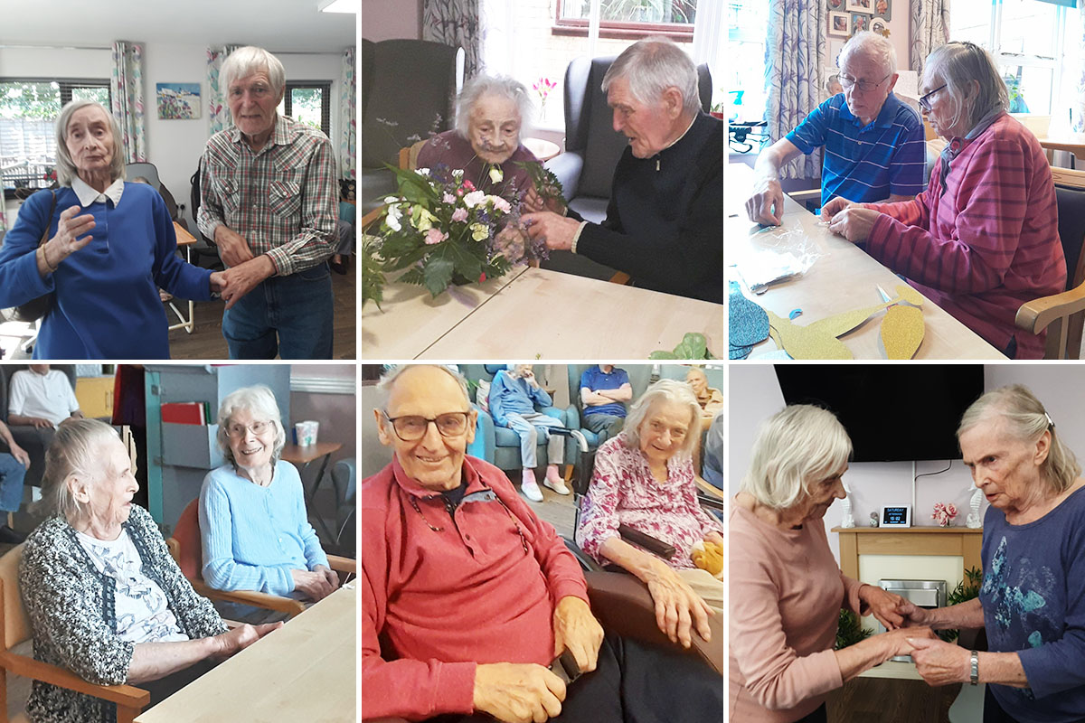 Fabulous friendships at St Winifreds Care Home