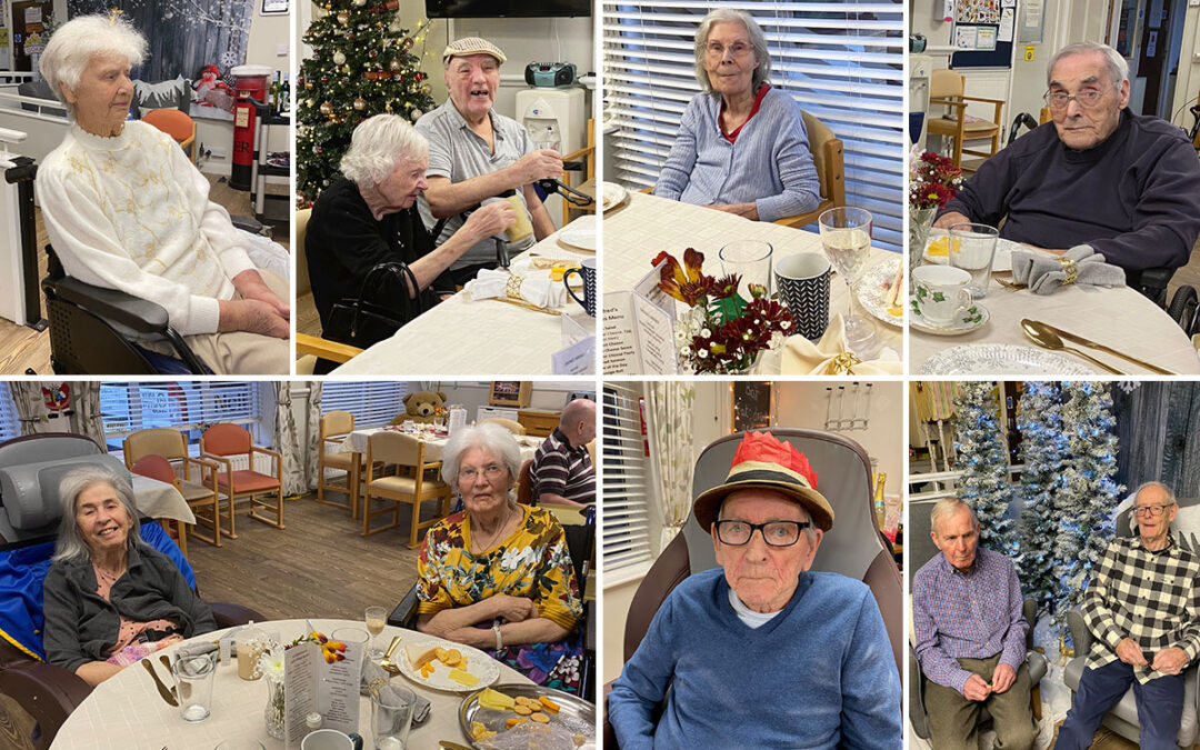 New Years Eve party at St Winifreds Care Home
