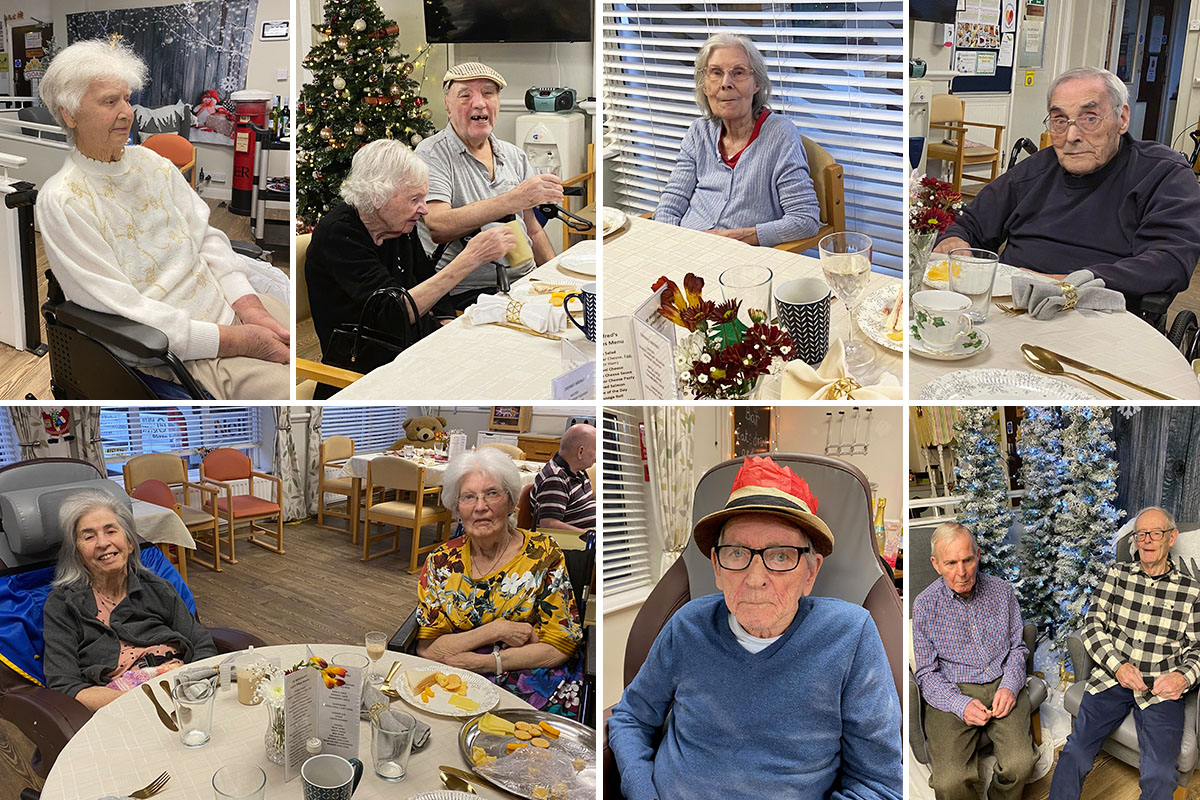 New Years Eve party at St Winifreds Care Home