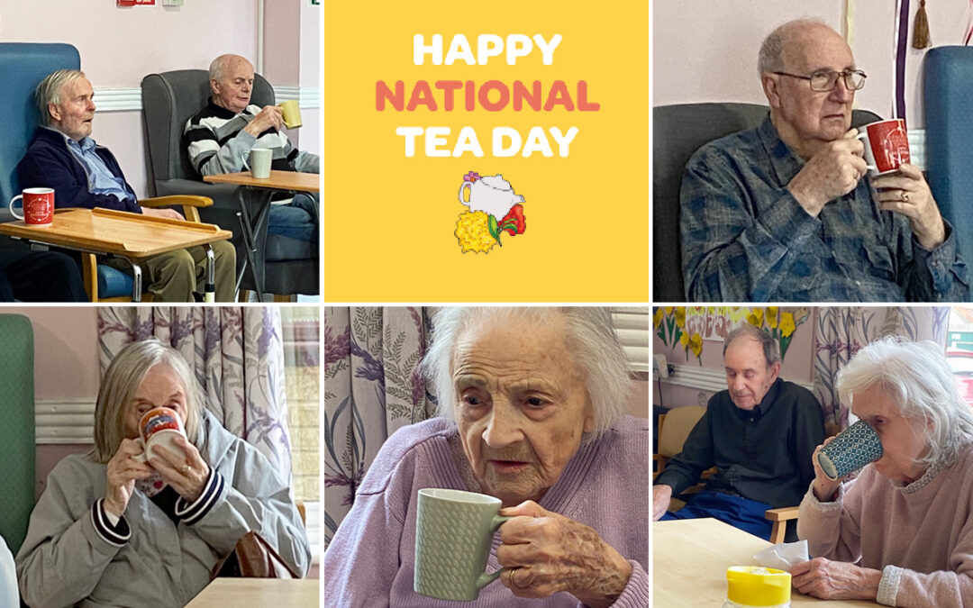 St Winifreds Care Home celebrates National Tea Day