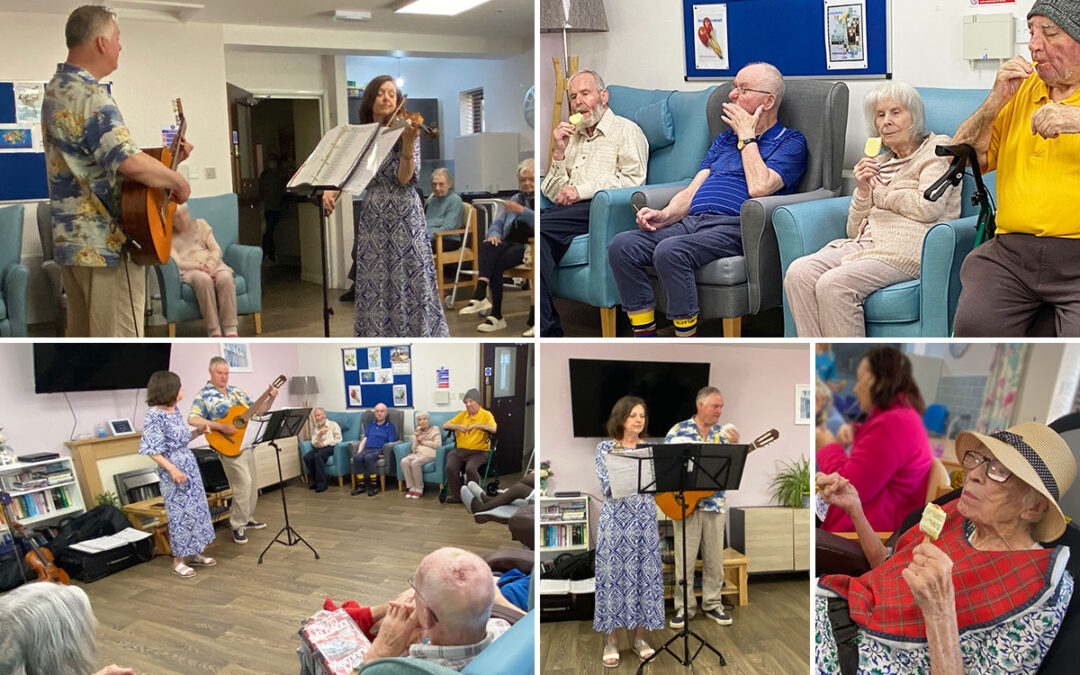 St Winifreds Care Home residents have fun with Java Jive