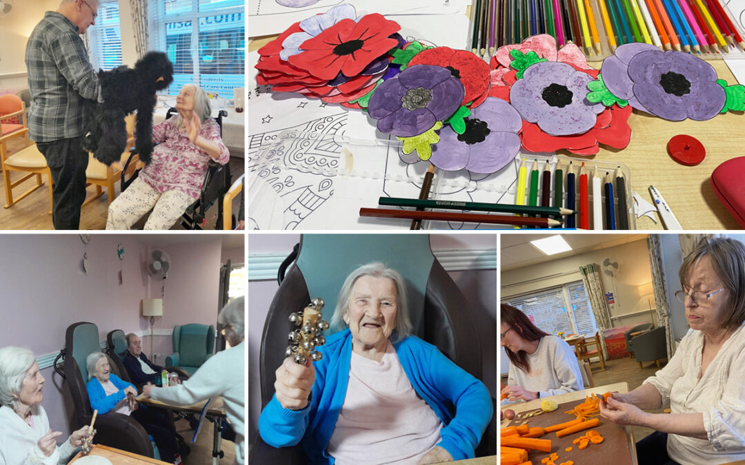 Magnificent music and creative crafts at St Winifreds Care Home