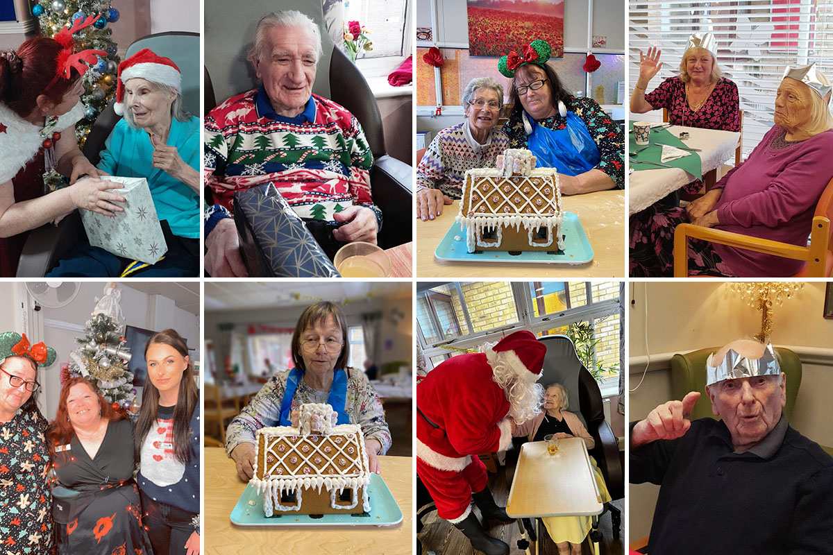Christmas time at St Winifreds Care Home