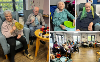 Music for Health fun at St Winifreds Care Home