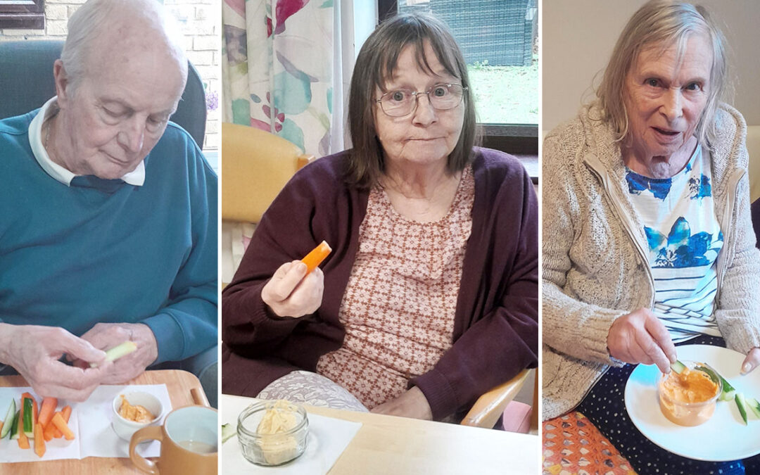 Egyptian taster afternoon at St Winifreds Care Home