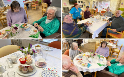 St Winifreds Care Home hosts Valentines Day tea party
