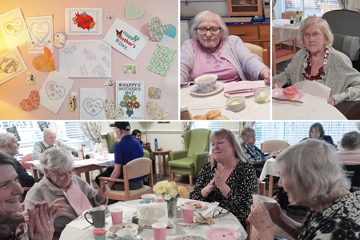 Mother's Day at St Winifreds Care Home
