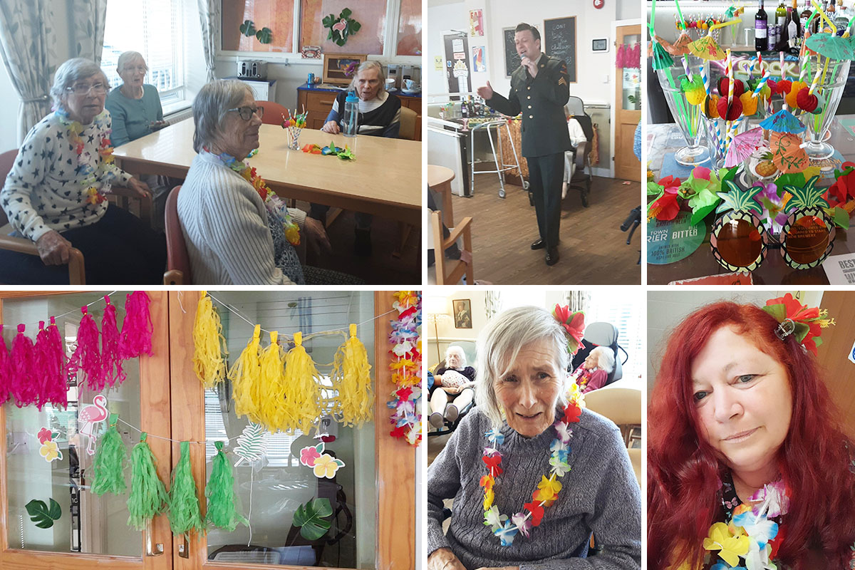 A day in paradise with Elvis at St Winifreds Care Home